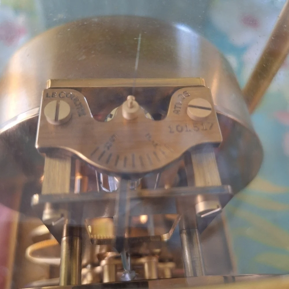 Atmos Clock Jaeger Lecoultre Gold 1958
